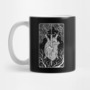 Tarot card - Three Of Swords Mug